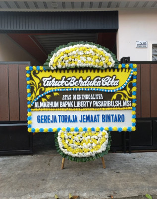 Papan Bunga Duka di Gentingsari
